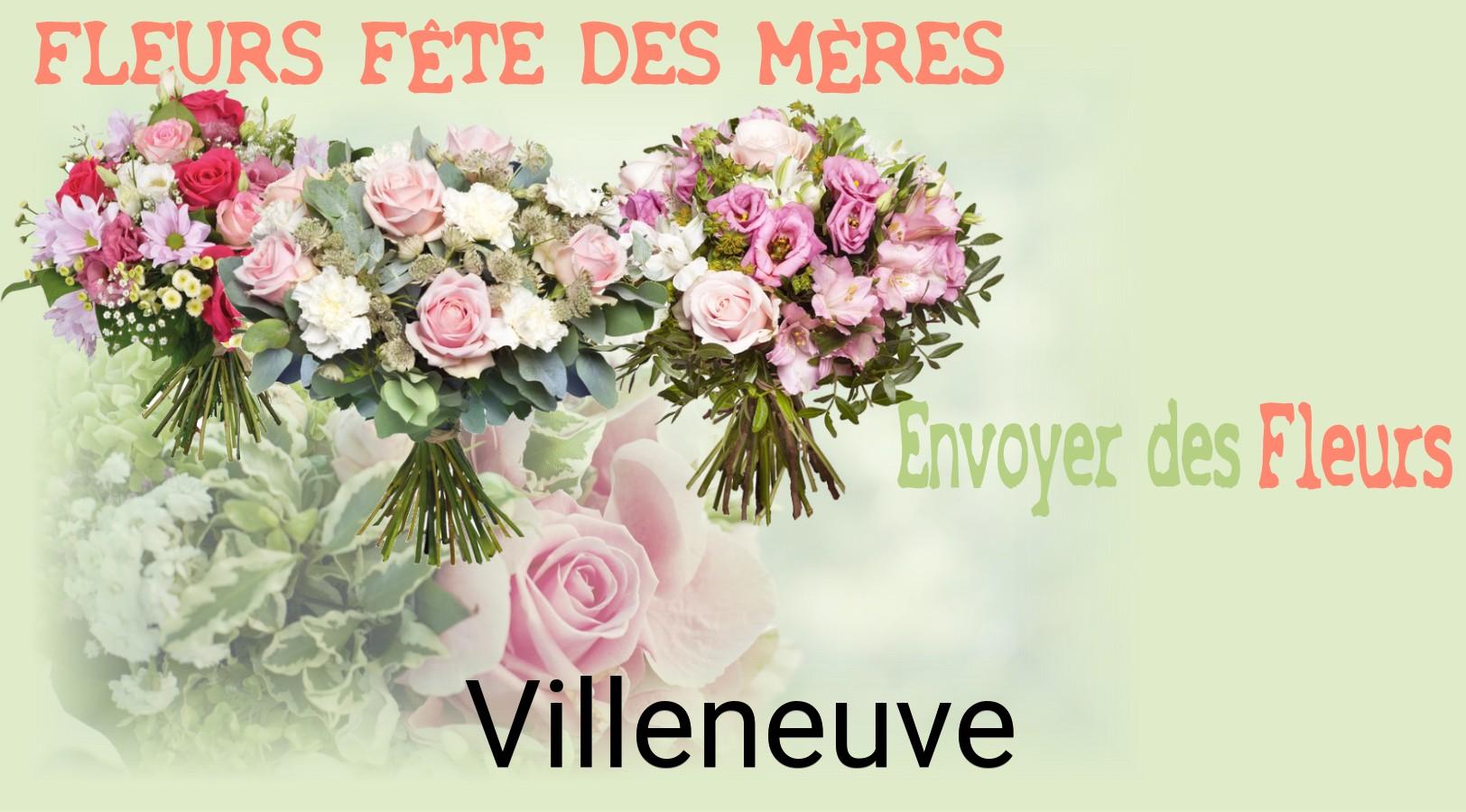 Bouquet de Fête des Mères livré à Villeneuve
